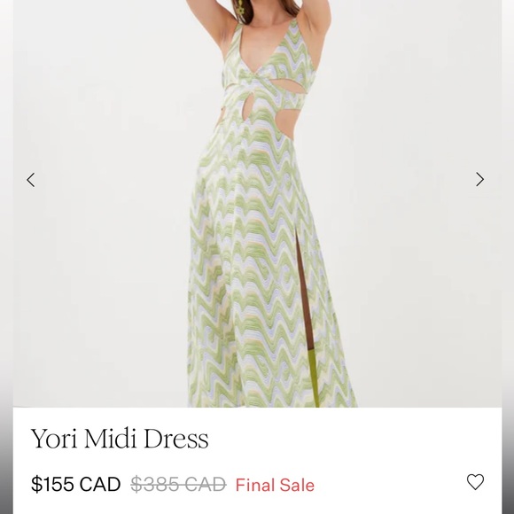 For love and lemons yori midi dress - Picture 2 of 3